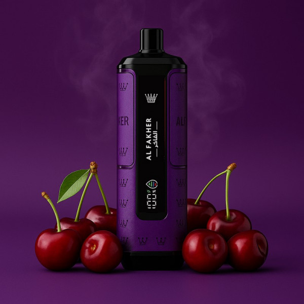 Al Fakher Crown Bar Cherry Fiesta - Hypermax 20k Prefilled Podkit
