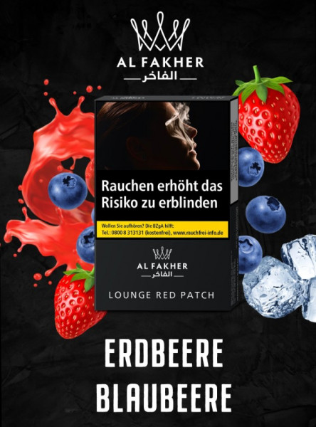 Al Fakher Lounge Tabak - Red Patch 20g