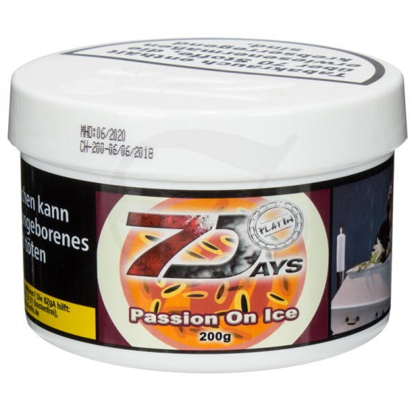 7 Days Platin Tabak - Passion on Ice 200 g