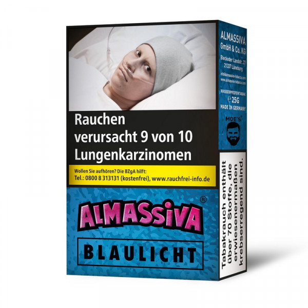 AlMassiva Blaulicht Tabak 25g