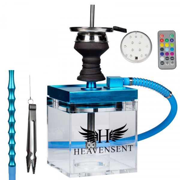 Heavensent Cube Shisha 3.0 - Sky Blue