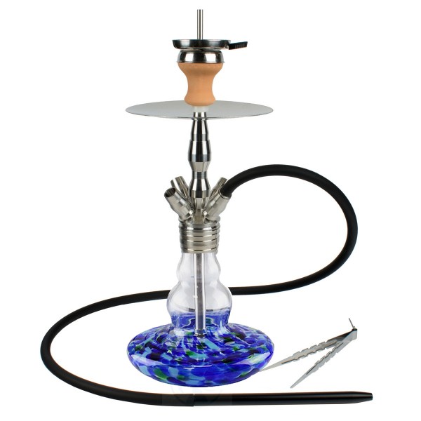 Genesis Shisha 450 Version 2 - Blue Bubbles