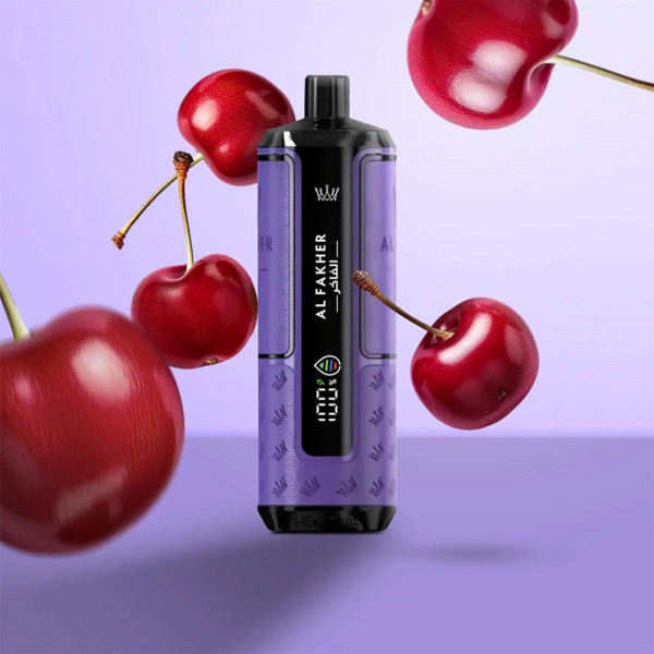 Al Fakher Crown Bar Cherry Fiesta - Hypermax 20k Prefilled Podkit