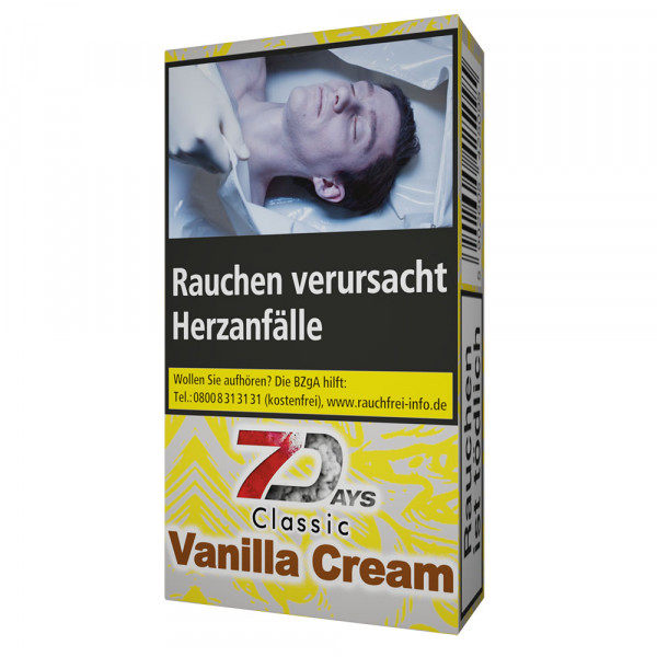 7 Days Tabak - Vanilla Cream 25g