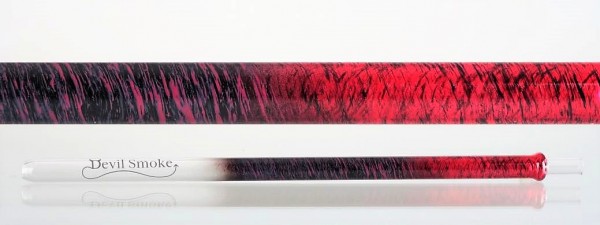 Devil Smoke Mundstück - Crossed Double Tiger Rot Schwarz