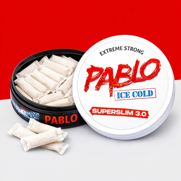 Pablo - Ice Cold Superslim 3.0 - Extreme Strong Chewing Bags