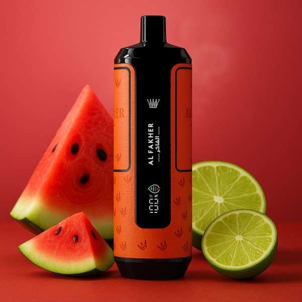 Al Fakher Crown Bar Watermelon Lime - Hypermax 20k Prefilled Podkit