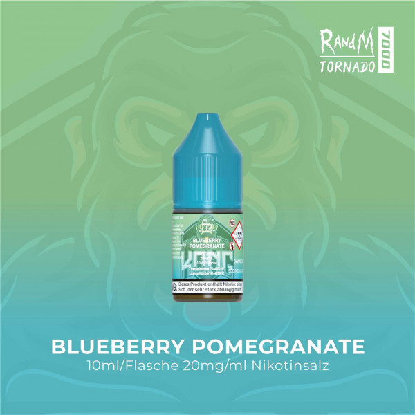 RandM Tornado Liquid 10 ml - Blueberry Pomegranate 20mg/ml