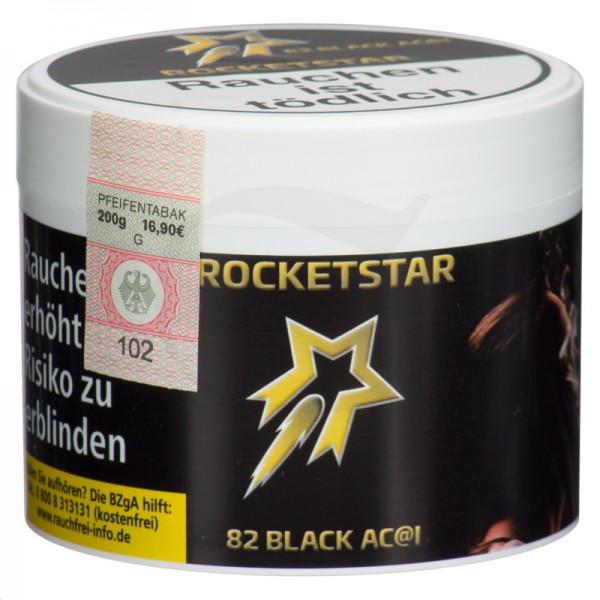 Rocketstar Tabak - Black Ac@i 200 g