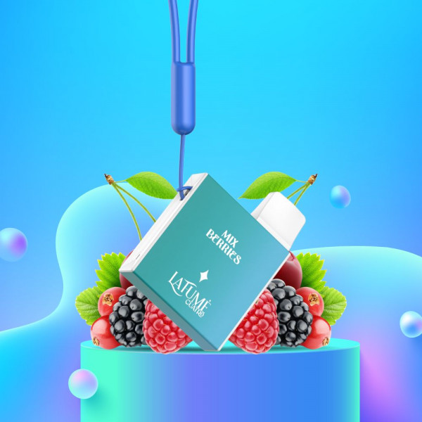 La Fume Vape Cuatro - Mix Berries E-Shisha 600 Züge