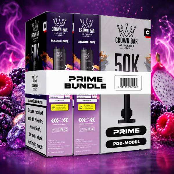 Al Fakher - Hypermax 50K - Prime Bundle - Magic Love