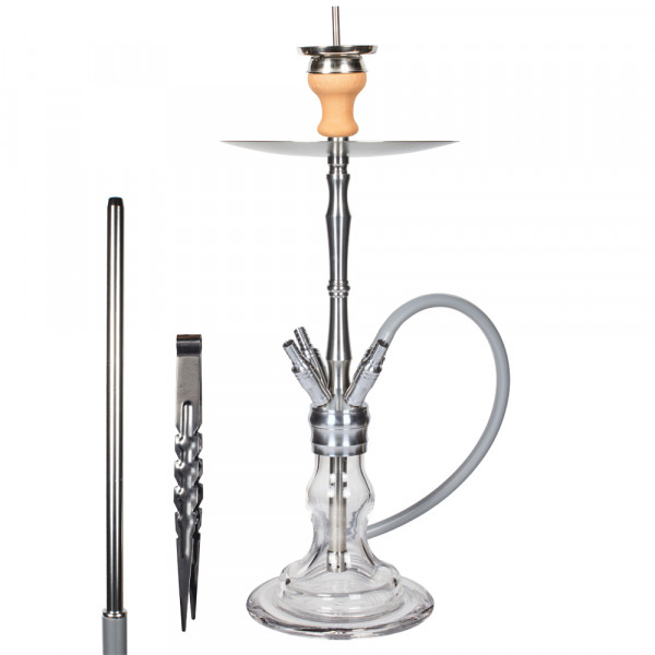 Secret Hookah Puzzle Clear Edelstahlset