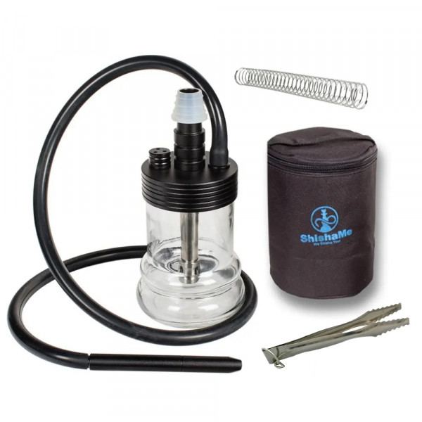 Pico Travel Shisha - mit Tragetasche Schwarz