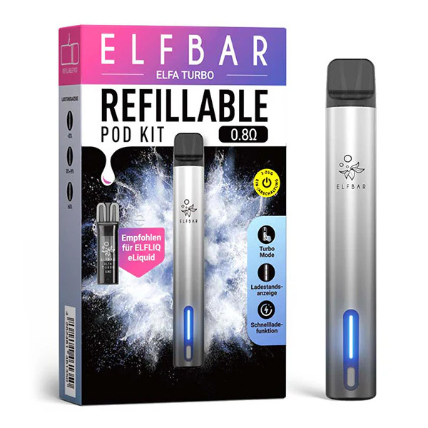 Elfbar ELFA Turbo Pod Kit – Wiederaufladbares Pod-System