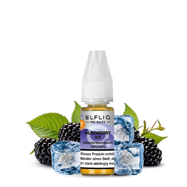 Elfliq by Elfbar Blackberry Ice 20mg – 10ml Liquid