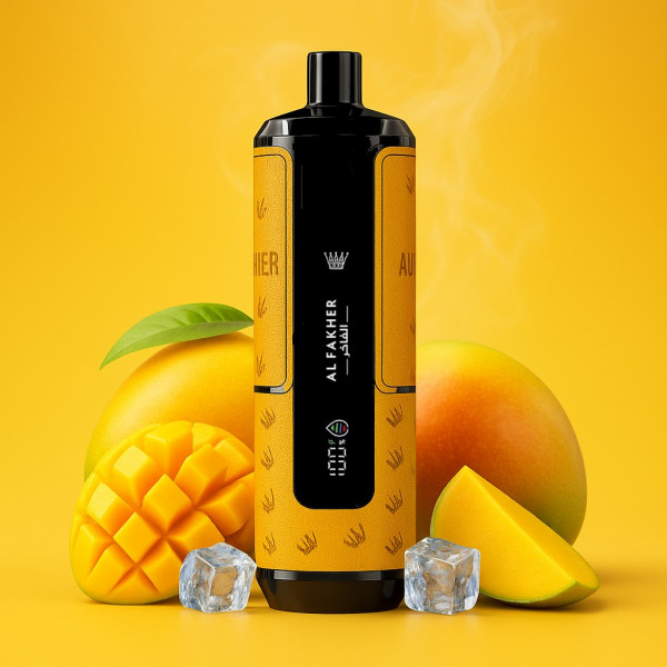Al Fakher Crown Bar Cool Mango - Hypermax 20k Prefilled Podkit