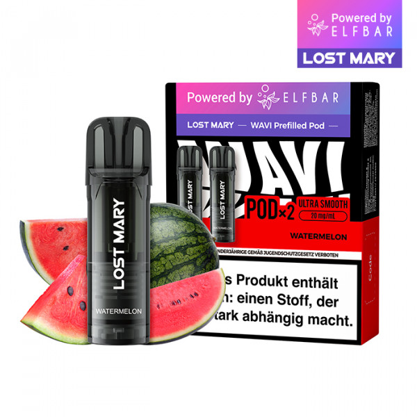 Elfbar Lost Mary Wawi Prefiiled Pod - Watermelon (2Stk)