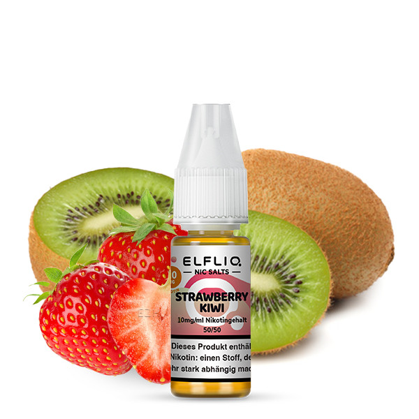 Elfliq by Elfbar Strawberry Kiwi 20mg – 10ml Liquid
