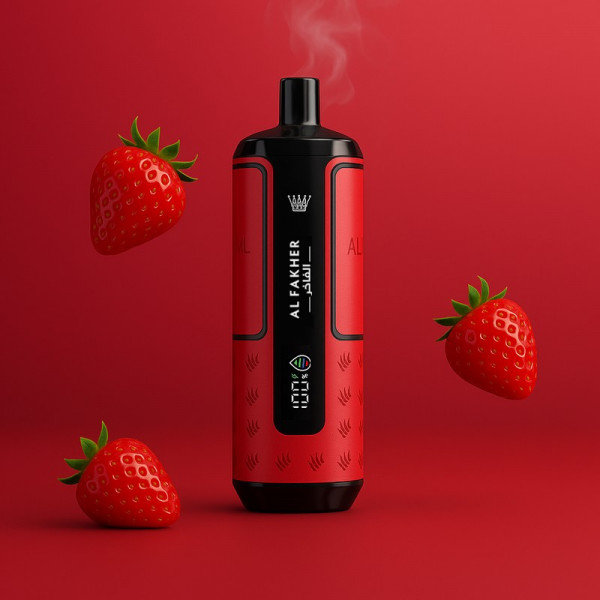 Al Fakher Crown Bar Strawberry Punch - Hypermax 20k Prefilled Podkit