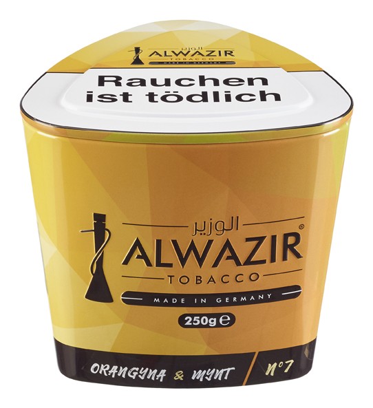 Alwazir Tabak - Orangyna Mynt 250 g