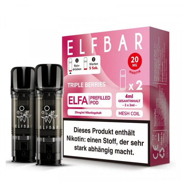 Elfbar ELFA Prefiiled Pod - Triple Berry (2Stk)