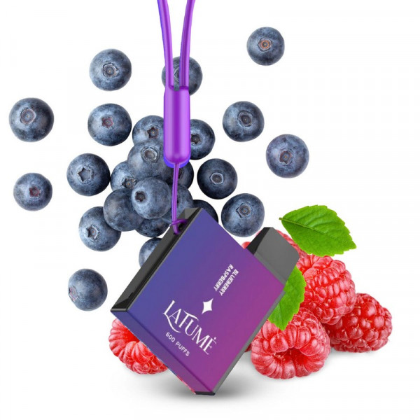 La Fume Vape Cuatro - Blueberry Raspberry E-Shisha 600 Züge