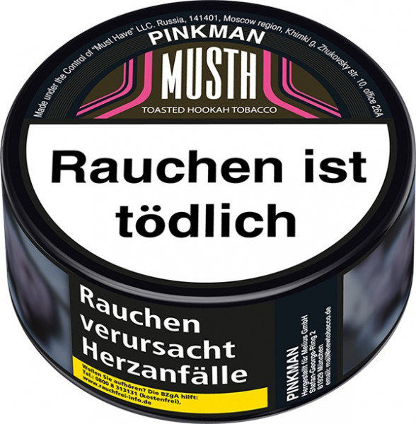 Must H Tabak - Pinkman 25g