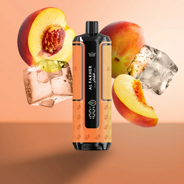 Al Fakher Crown Bar Peach Ice - Hypermax 20k Podkit