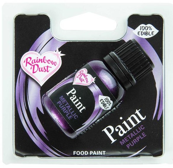 Lebensmittelfarbe Rainbow Dust - Metallic Purple