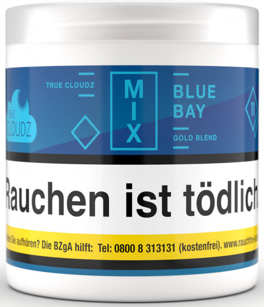 True Cloudz Mix Tabak 65g - Blue Bay