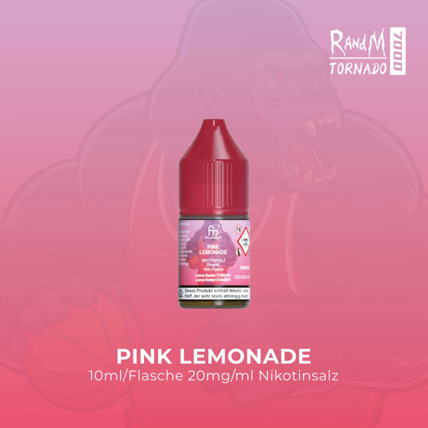 RandM Tornado Liquid 10 ml - Pink Lemonade 20mg/ml
