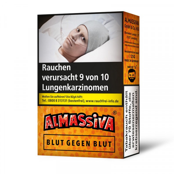 AlMassiva Blut gegen Blut Tabak 25g