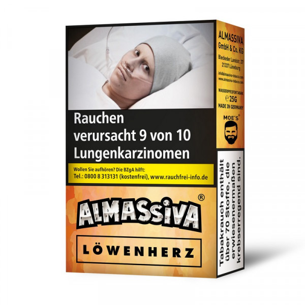 AlMassiva Löwenherz Tabak 25g