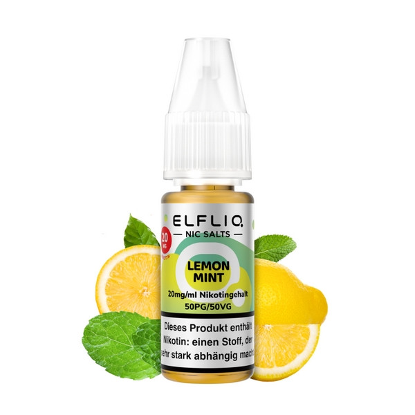 Elfliq by Elfbar Lemon Mint 20mg – 10ml Liquid