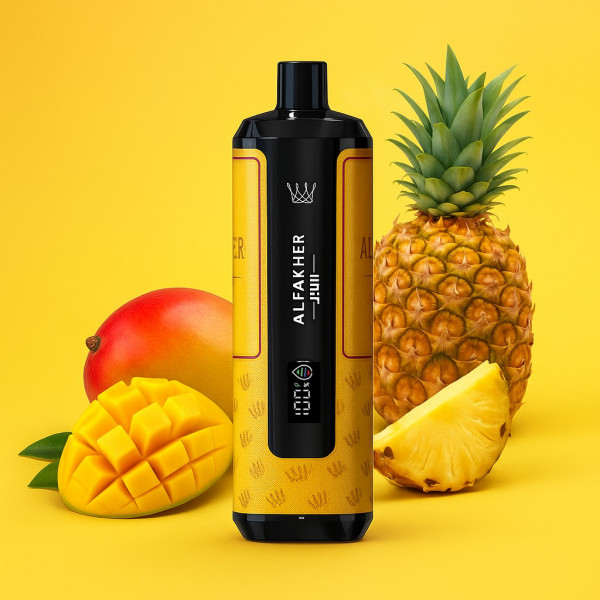 Al Fakher Crown Bar Mango Pineapple - Hypermax 30k Prefilled Podkit