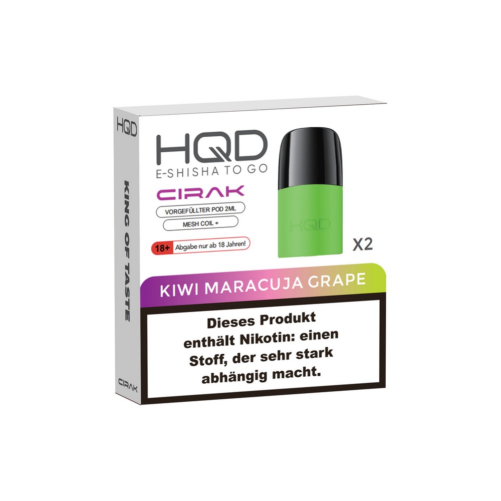 elfbar elfa kaufen HQD Cirak 2 Akkuträger Black – 370 mAh Power main image 0