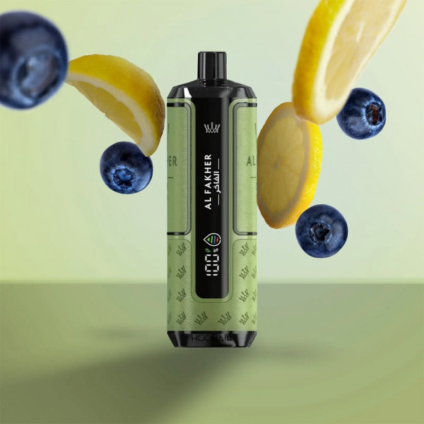 Al Fakher Crown Bar Blue Razz Lemonade - Hypermax 20k Prefilled Podkit