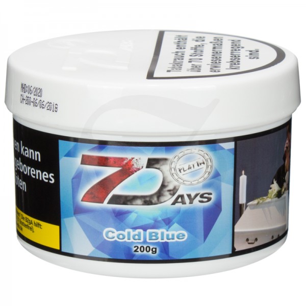 7 Days Platin Tabak - Cold Blue 200 g