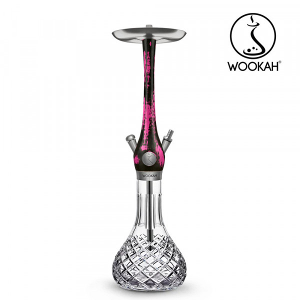 Wookah Shisha #QLS - Black/Pink Check
