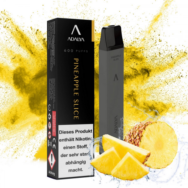 Adalya Vapes - Pineapple Slice - E-Shisha 600 Züge