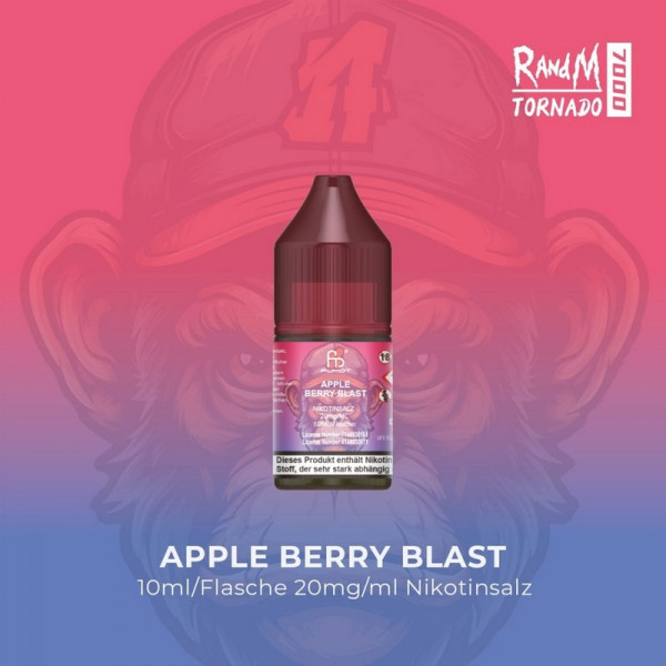 RandM Tornado Liquid 10 ml - Apple Berry Blast 20mg/ml