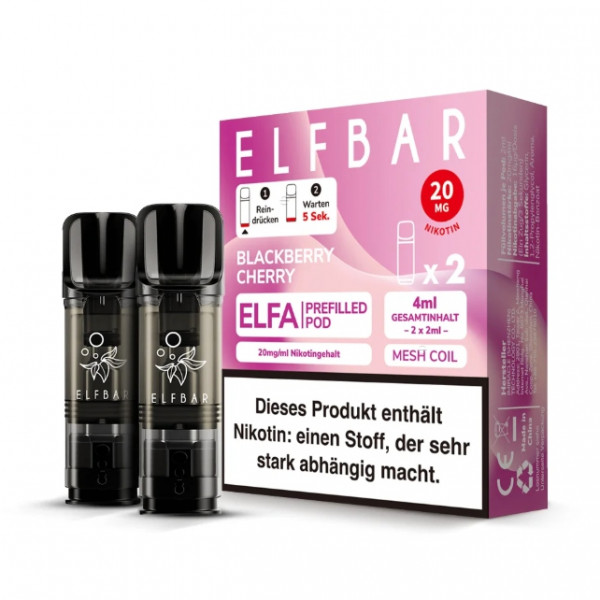 Elfbar ELFA Prefiiled Pod - Blackberry Cherry (2Stk)