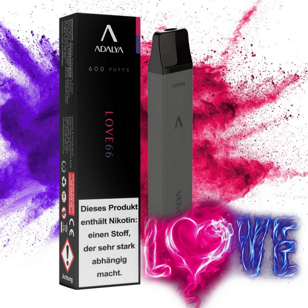 Adalya Vapes - Love 66 - E-Shisha 600 Züge