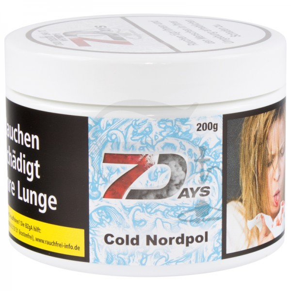 7 Days Tabak - Cold Nordpol 200 g Classic