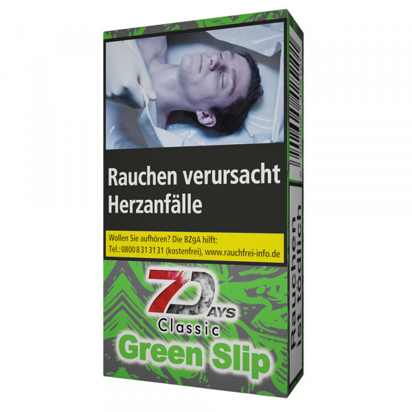 7 Days Tabak - Green Slip 25g