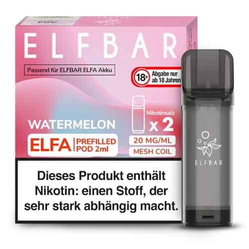Elfbar ELFA Prefiiled Pod - Watermelon (2Stk)