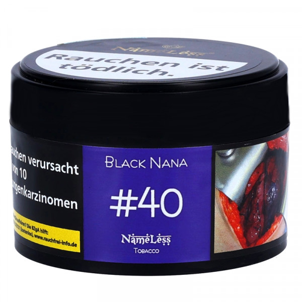 NameLess Tabak - Black Nana 25 g