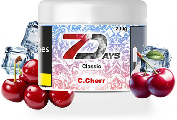 7 Days Tabak - Cold Cherr 200 g