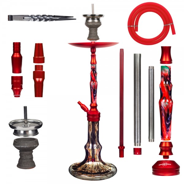 Brosmoke Epoxid Shisha 580 - Red Salamander