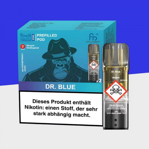 RandM Tornado Pods - Dr. Blue (2er Pack)